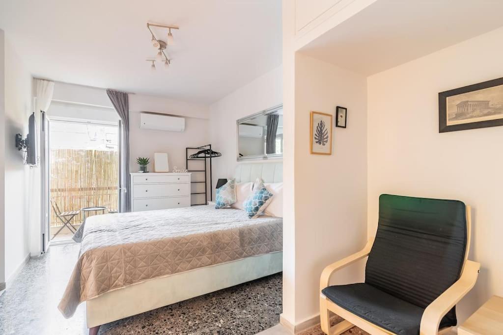 Chic Apt Near Acropolis - Avdi Square Atena Exterior foto